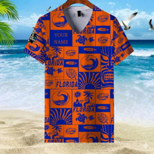 Limited Edition – Customized NCAA Florida Gators V-Neck Female Shirt