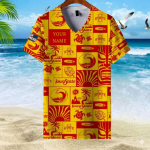 Limited Edition – Customized NCAA Iowa State Cyclones V-Neck Female Shirt