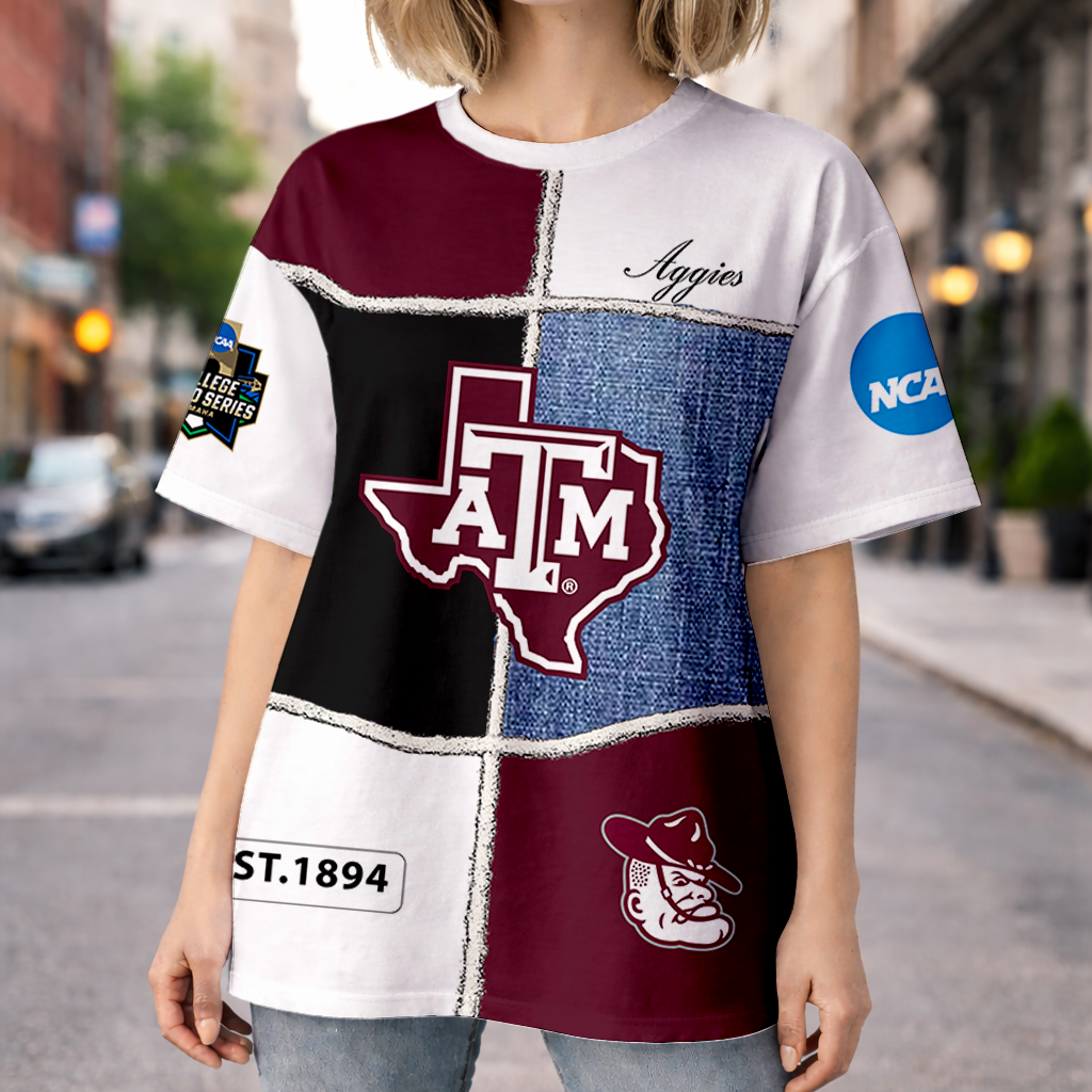 Limited Edition – Customized NCAA Texas A&M Aggies T-Shirts
