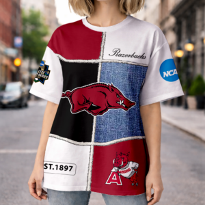 Limited Edition – Customized NCAA Arkansas Razorbacks T-Shirts
