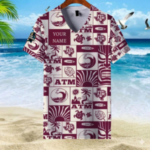 Limited Edition – Customized NCAA Texas A&M Aggies V-Neck Female Shirt
