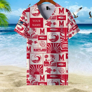 Limited Edition – Customized NCAA Maryland Terrapins V-Neck Female Shirt
