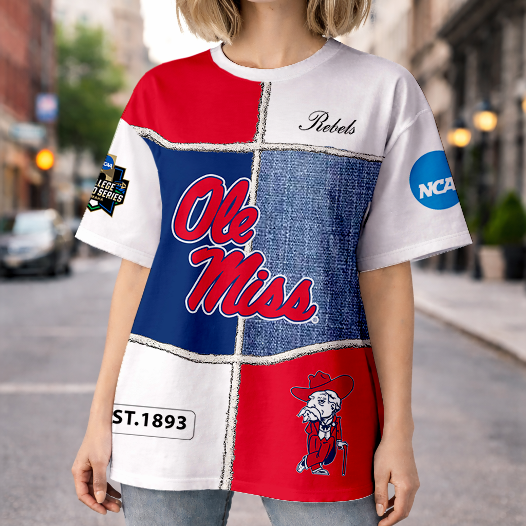 Limited Edition – Customized NCAA Ole Miss Rebels T-Shirts
