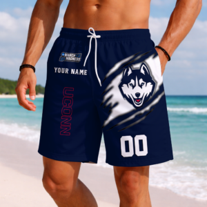 Limited Edition – Customized NCAA UConn Huskies Short Pants