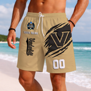Limited Edition – Customized NCAA Vanderbilt Commodores Short Pants