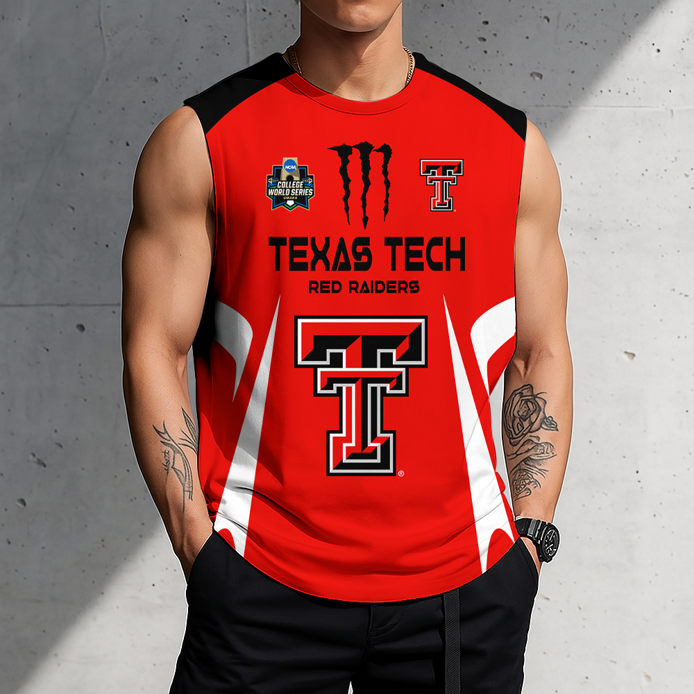 Limited Edition – Customized NCAA Texas Tech Red Raiders Men’S Gym Shirt