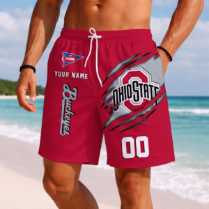 Limited Edition – Customized NCAA Ohio State Buckeyes Short Pants