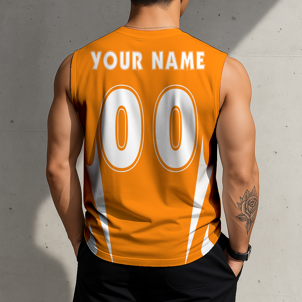 Limited Edition – Customized NCAA Tennessee Volunteers Men’s Gym Shirt - Image 2