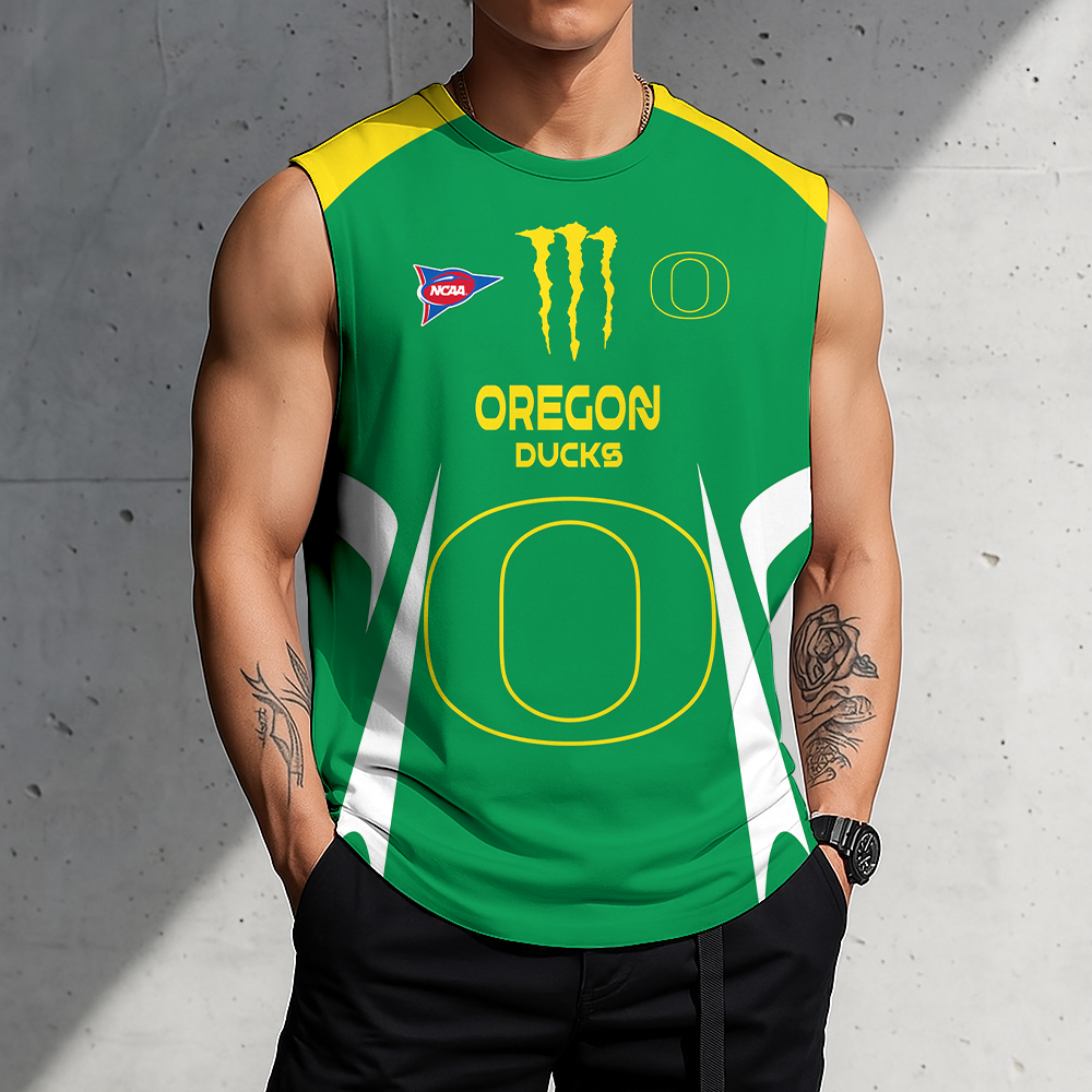 Limited Edition – Customized NCAA Oregon Ducks Men’s Gym Shirt