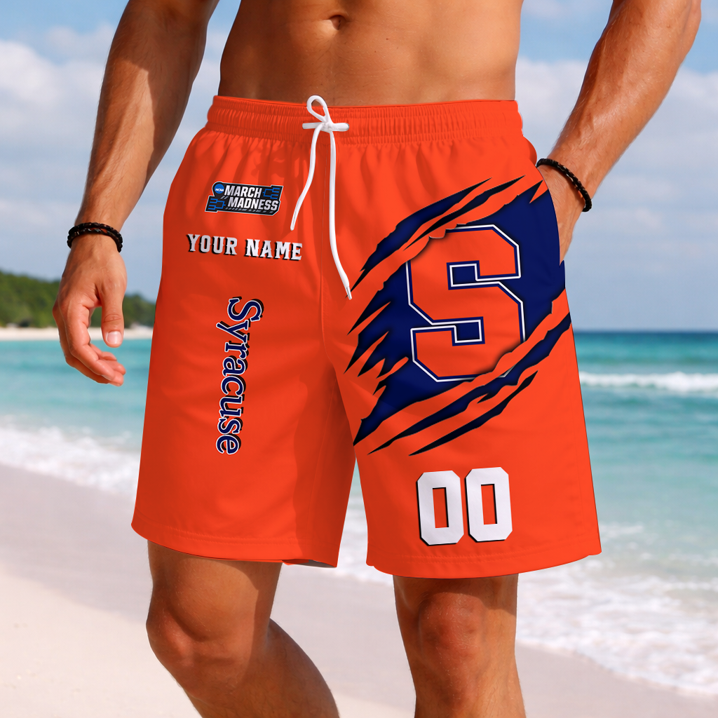 Limited Edition – Customized NCAA Syracuse Orange Short Pants