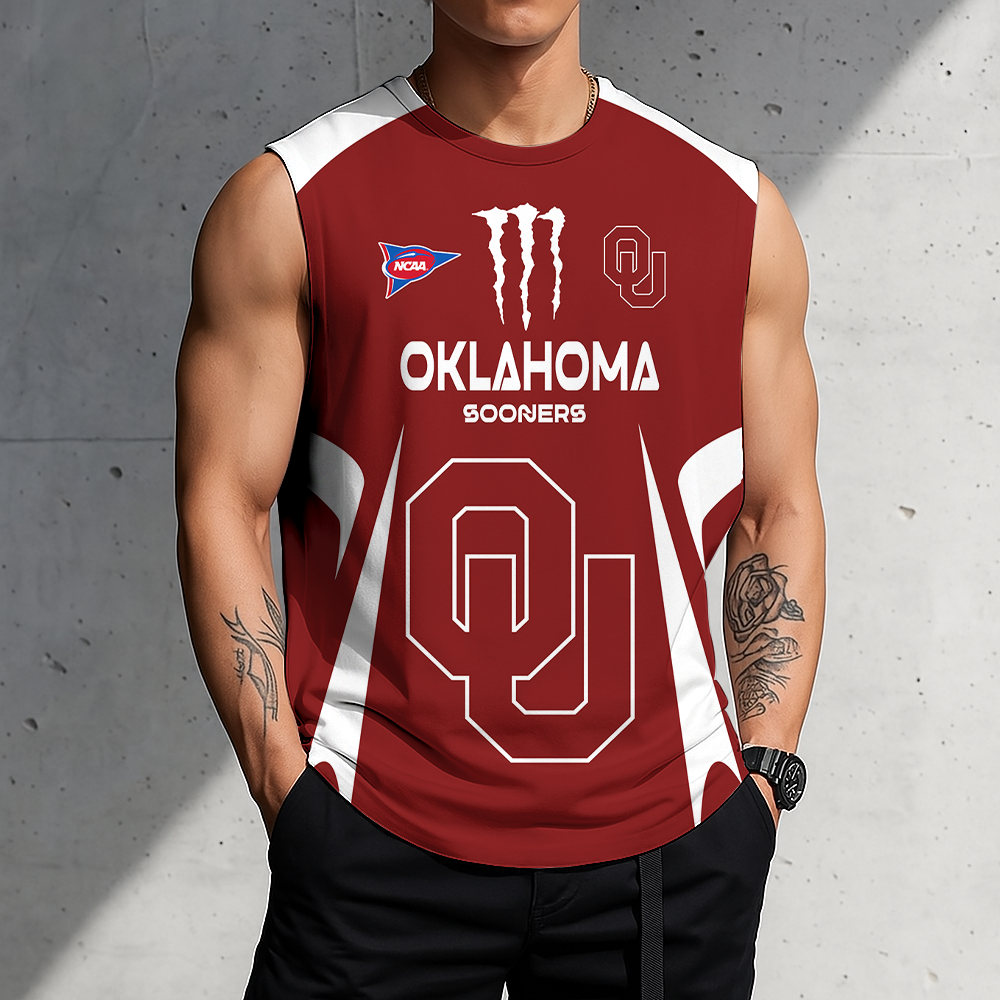 Limited Edition – Customized NCAA Oklahoma Sooners Men’s Gym Shirt