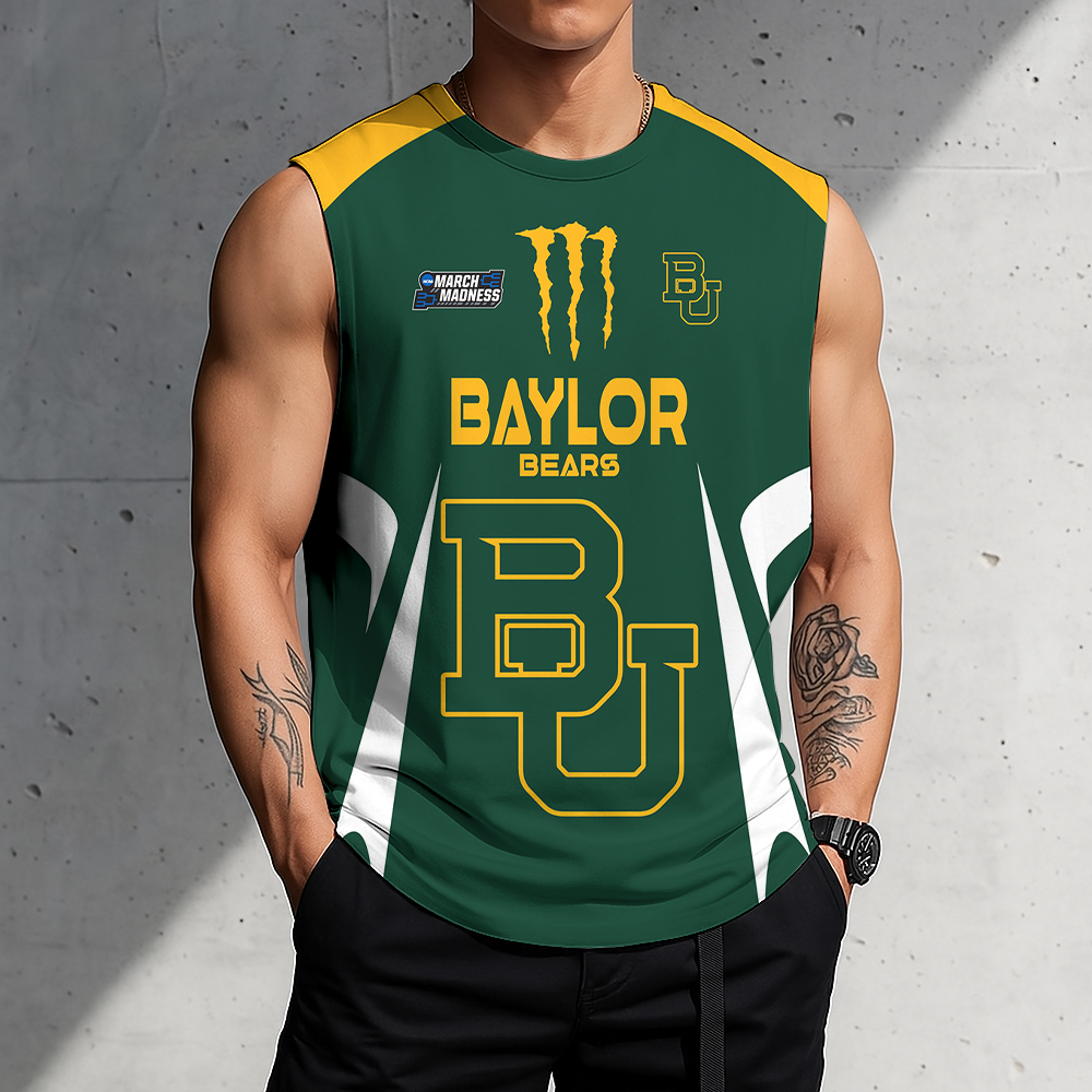 Limited Edition – Customized NCAA Baylor Bears Men’s Gym Shirt