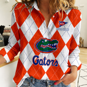 Limited Edition – Customized NCAA Florida Gators Women Casual Shirt For Fan