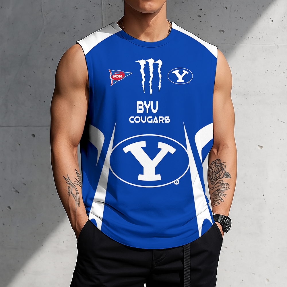 Limited Edition – Customized NCAA Byu Cougars Men’s Gym Shirt