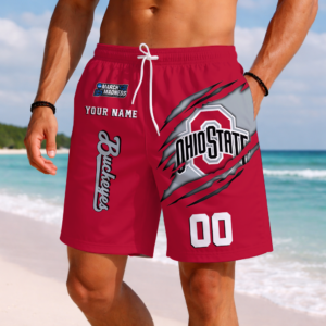 Limited Edition – Customized NCAA Ohio State Buckeyes Short Pants