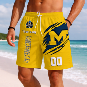 Limited Edition – Customized NCAA Michigan Wolverines Short Pants