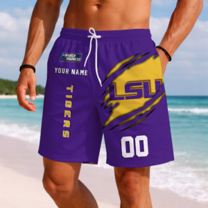 Limited Edition – Customized NCAA Lsu Tigers Short Pants
