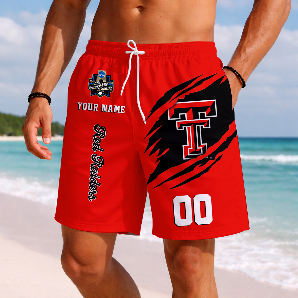 Limited Edition – Customized NCAA Texas Tech Red Raiders Short Pants
