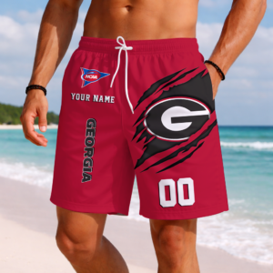 Limited Edition – Customized NCAA Georgia Bulldogs Short Pants