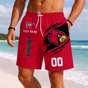 Limited Edition – Customized NCAA Louisville Cardinals Short Pants