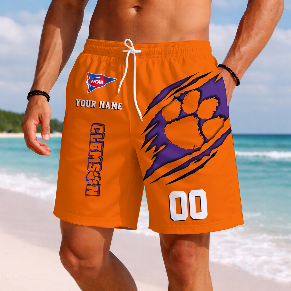 Limited Edition – Customized NCAA Clemson Tigers Short Pants
