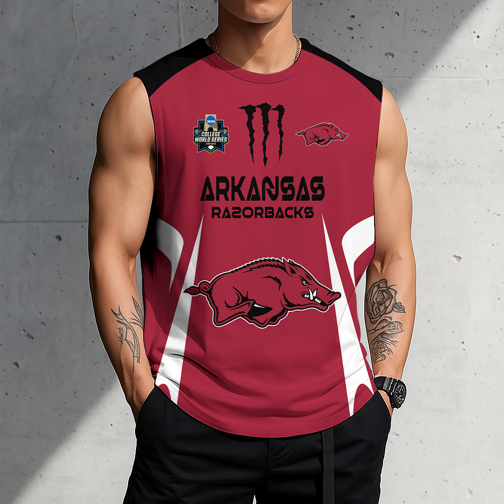 Limited Edition – Customized NCAA Arkansas Razorbacks Men’S Gym Shirt