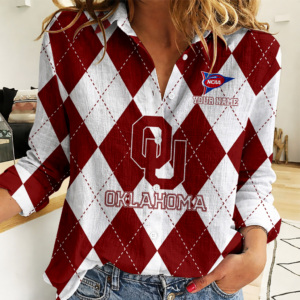Limited Edition – Customized NCAA Oklahoma Sooners Women Casual Shirt For Fan