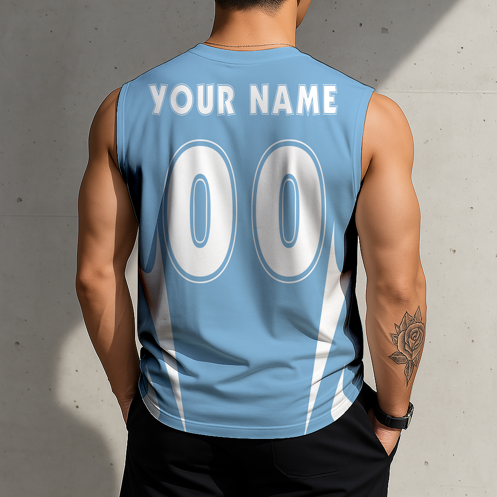 Limited Edition – Customized NCAA North Carolina Tar Heels Men’s Gym Shirt - Image 2