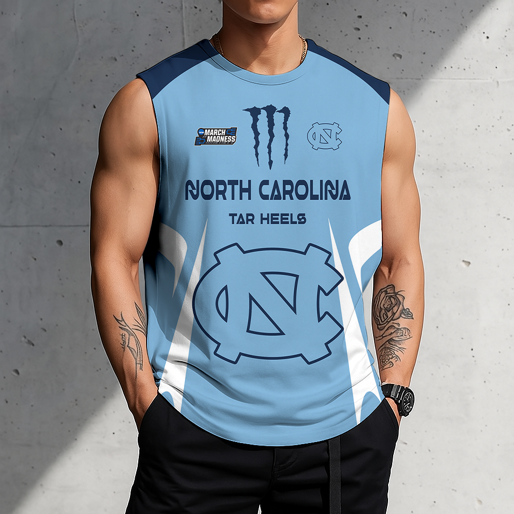 Limited Edition – Customized NCAA North Carolina Tar Heels Men’s Gym Shirt