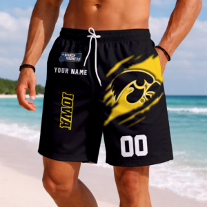 Limited Edition – Customized NCAA Iowa Hawkeyes Short Pants