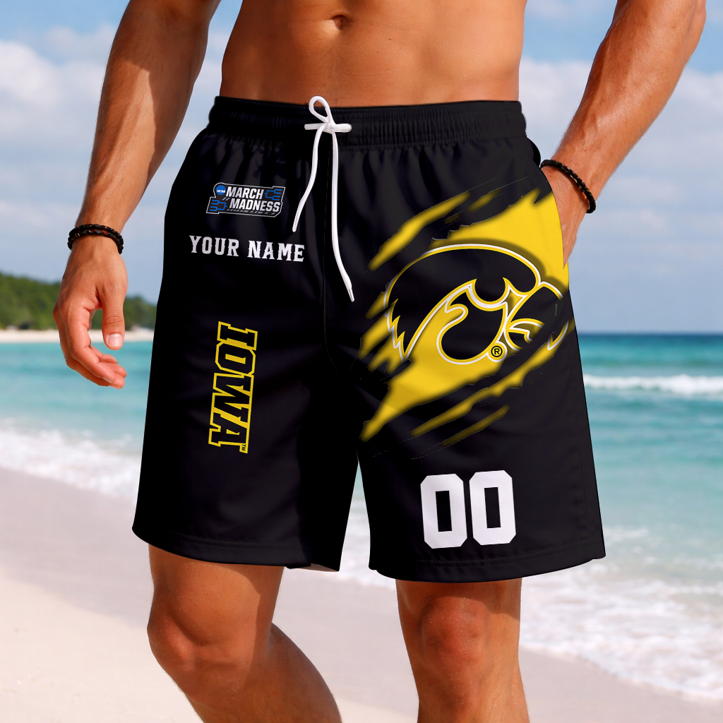 Limited Edition – Customized NCAA Iowa Hawkeyes Short Pants
