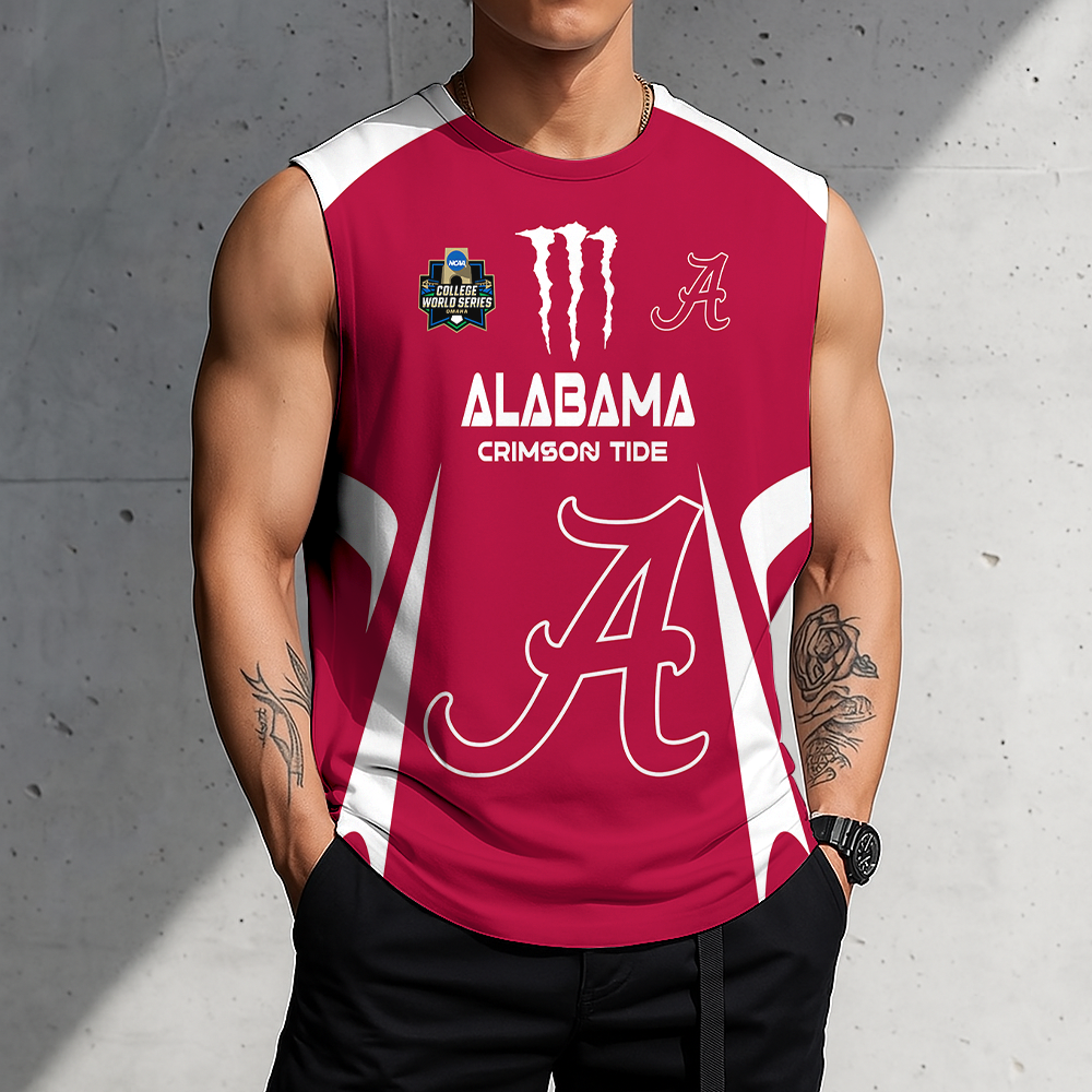 Limited Edition – Customized NCAA Alabama Crimson Tide Men’S Gym Shirt