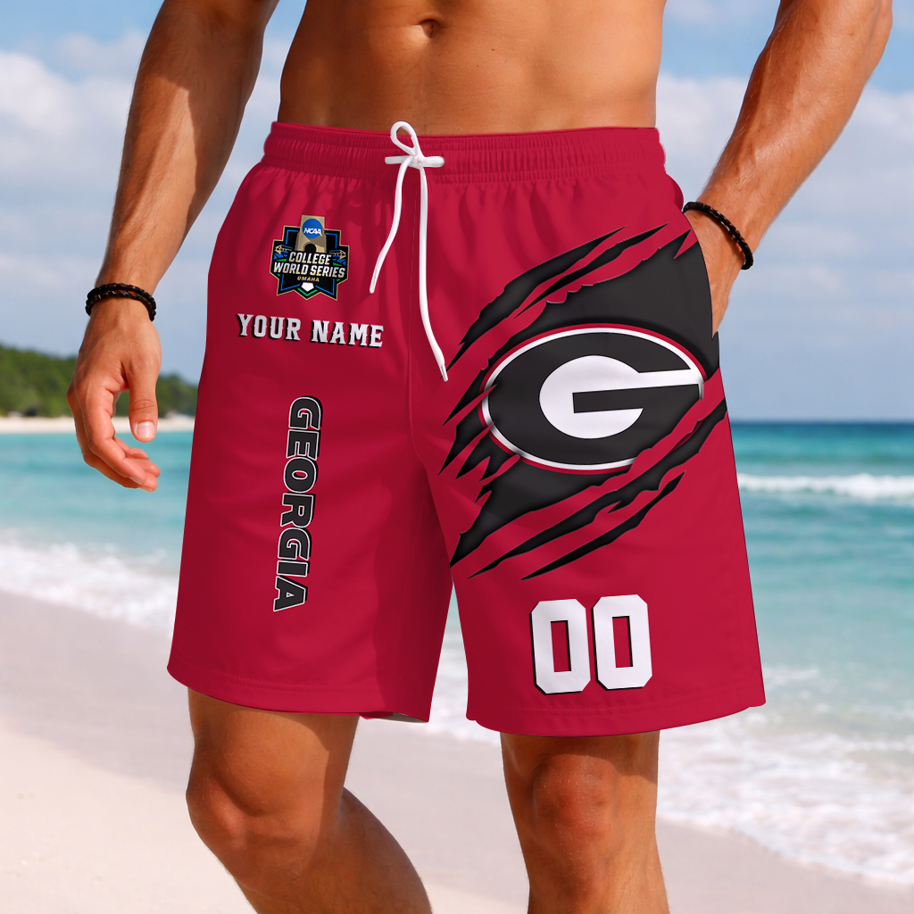 Limited Edition – Customized NCAA Georgia Bulldogs Short Pants