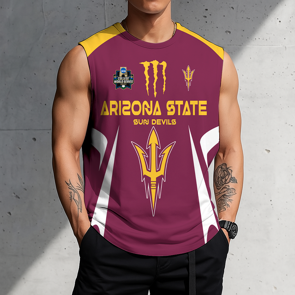 Limited Edition – Customized NCAA Arizona State Sun Devils Men’S Gym Shirt