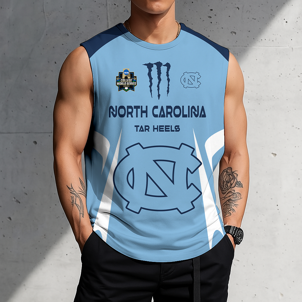 Limited Edition – Customized NCAA North Carolina Tar Heels Men’S Gym Shirt