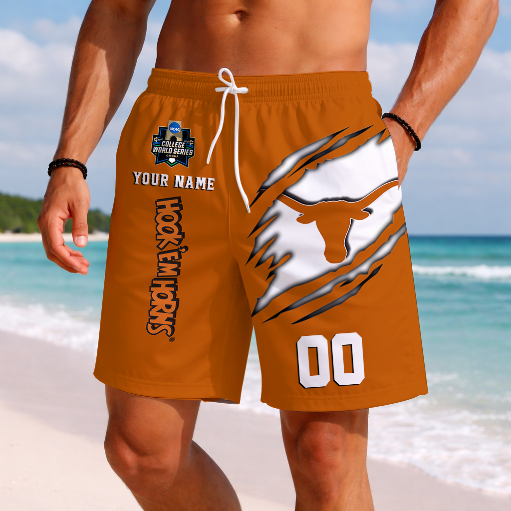 Limited Edition – Customized NCAA Texas Longhorns Short Pants
