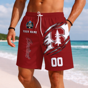 Limited Edition – Customized NCAA Stanford Cardinal Short Pants
