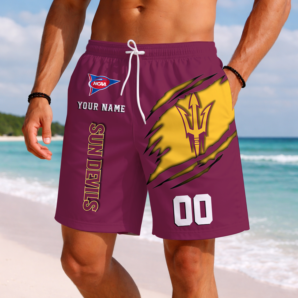 Limited Edition – Customized NCAA Arizona State Sun Devils Short Pants