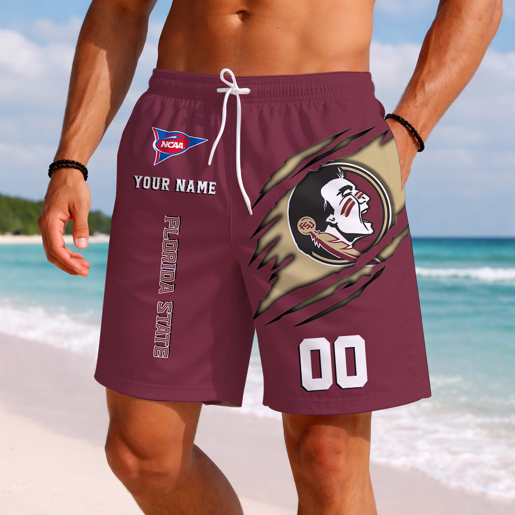 Limited Edition – Customized NCAA Florida State Seminoles Short Pants