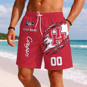 Limited Edition – Customized NCAA Houston Cougars Short Pants