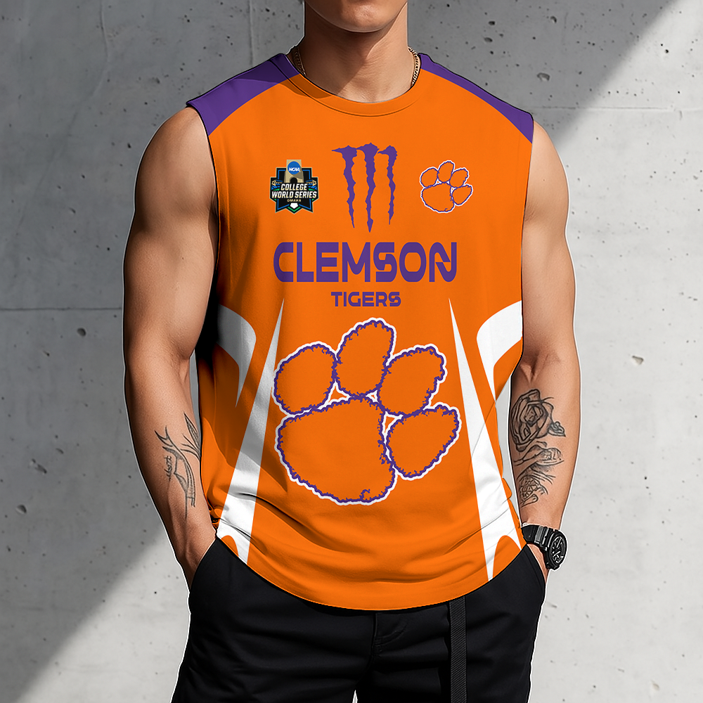 Limited Edition – Customized NCAA Clemson Tigers Men’S Gym Shirt
