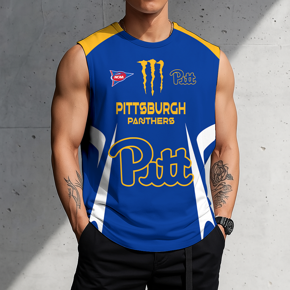 Limited Edition – Customized NCAA Pittsburgh Panthers Men’s Gym Shirt