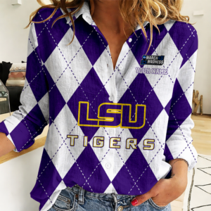 Limited Edition – Customized NCAA Lsu Tigers Women Casual Shirt For Fan
