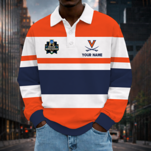 Limited Edition – Customized NCAA Virginia Cavaliers Unisex Long Sleeve Polo Shirt