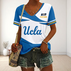 Limited Edition – Customized NCAA Ucla Bruins V-Neck Female Shirt