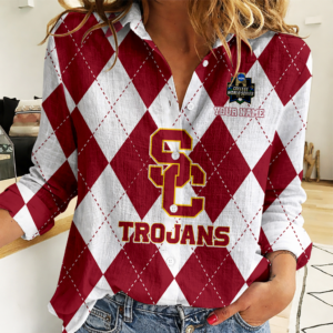 Limited Edition – Customized NCAA Usc Trojans Women Casual Shirt For Fan