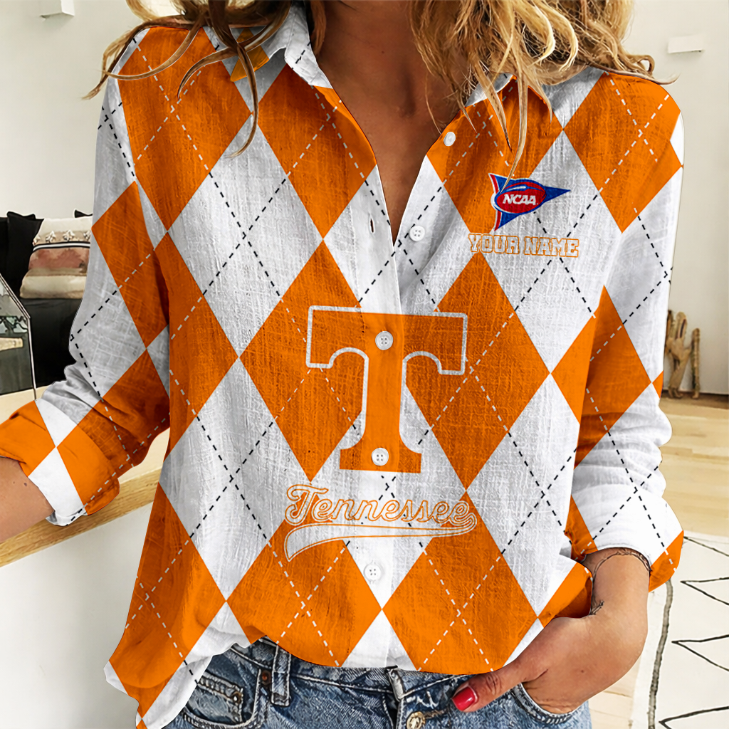 Limited Edition – Customized NCAA Tennessee Volunteers Women Casual Shirt For Fan