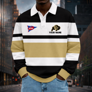 Limited Edition – Customized NCAA Colorado Buffaloes Unisex Long Sleeve Polo Shirt