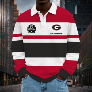Limited Edition – Customized NCAA Georgia Bulldogs Unisex Long Sleeve Polo Shirt