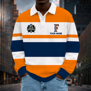 Limited Edition – Customized NCAA Cal State Fullerton Titans Unisex Long Sleeve Polo Shirt